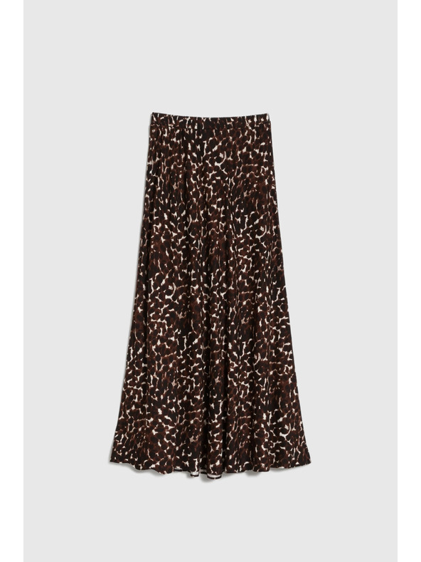 Moodo Dámská sukně Moodo – hnědá