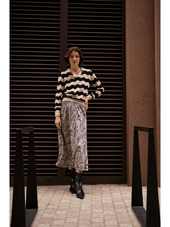 Moodo Dámská sukně Moodo – námořnická modrá