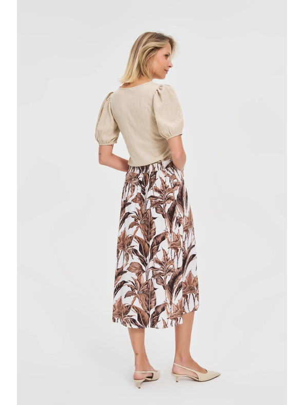 Moodo Dámská sukně Moodo - hnědá