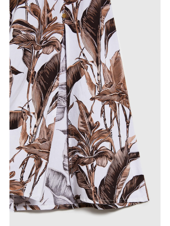 Moodo Dámská sukně Moodo - hnědá