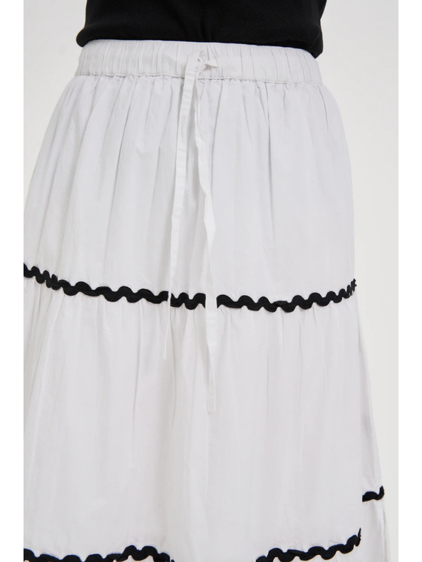 Moodo Dámská sukně Moodo - bílá