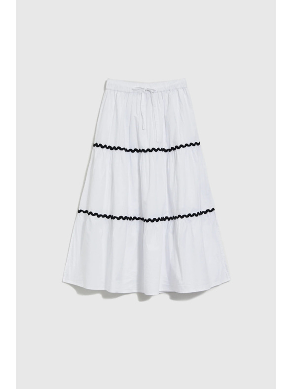 Moodo Dámská sukně Moodo - bílá