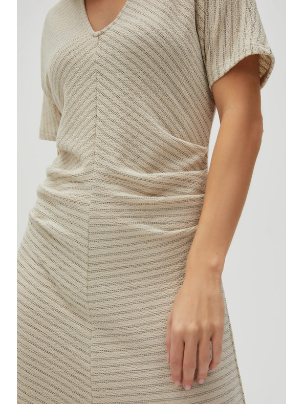 Moodo Dámské šaty Moodo - béžové