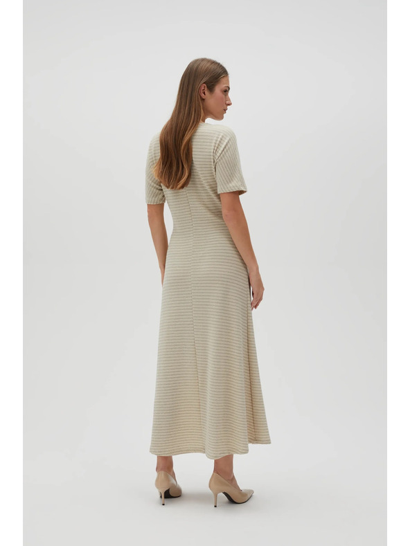 Moodo Dámské šaty Moodo - béžové