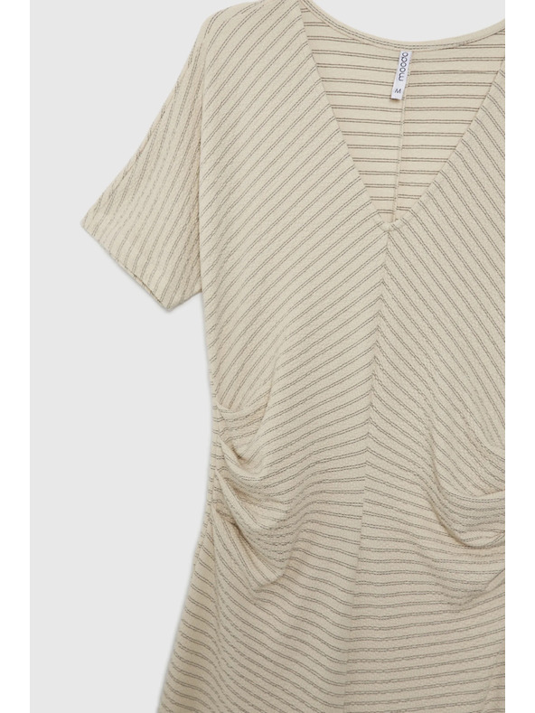 Moodo Dámské šaty Moodo - béžové