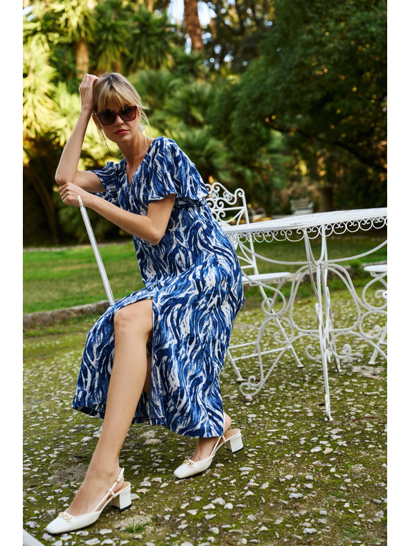 Moodo Dámské vzorované šaty Moodo