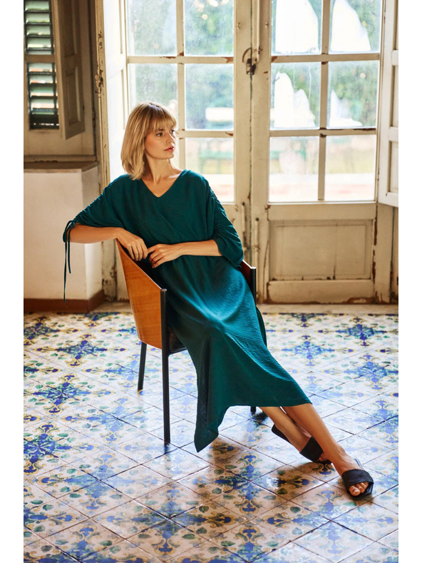 Moodo Dámské šaty Moodo - zelené