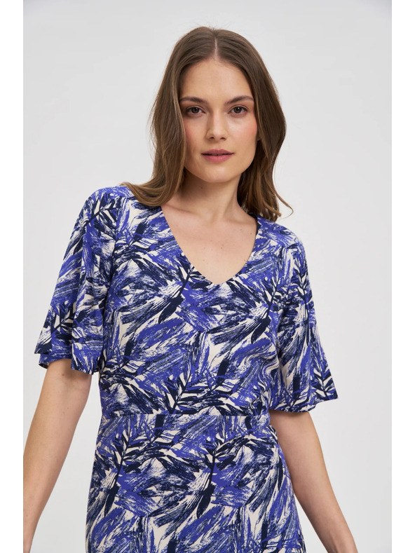 Moodo Dámské šaty Moodo - modré