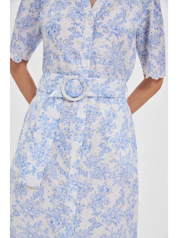 Moodo Dámské šaty Moodo - světle modré