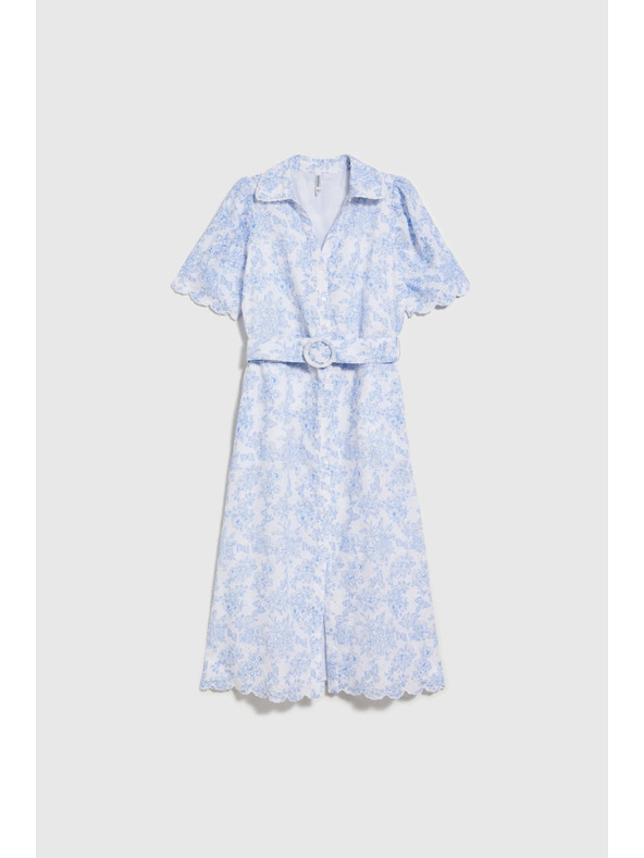 Moodo Dámské šaty Moodo - světle modré