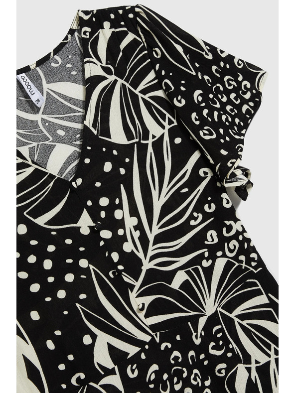 Moodo Dámské šaty s rozparkem