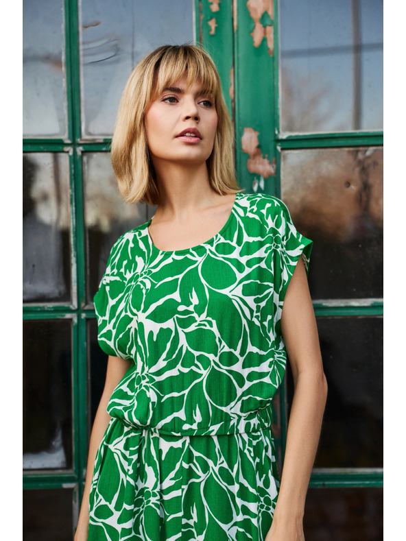 Moodo Dámské šaty Moodo - zelené