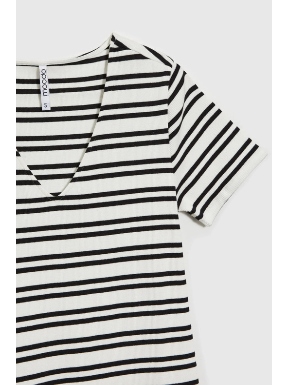 Moodo Dámské pruhované šaty Moodo