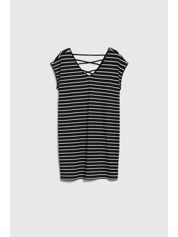 Moodo Dámské pruhované šaty Moodo