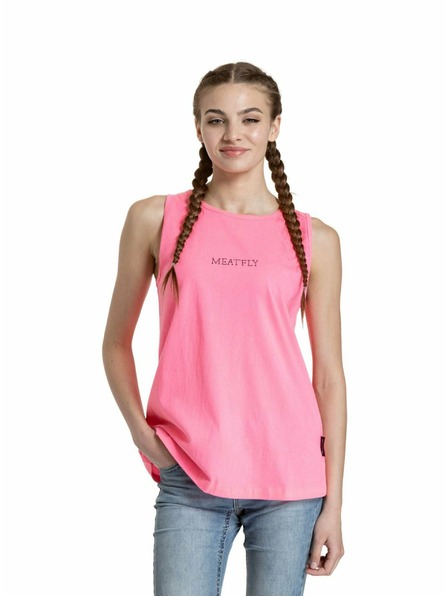 Meatfly Meatfly dámské tílko Hailey Neon Pink