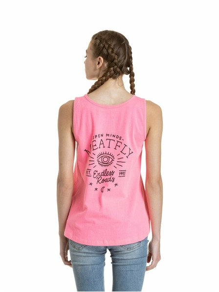 Meatfly Meatfly dámské tílko Hailey Neon Pink