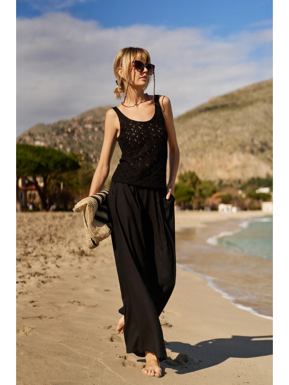 Moodo Dámské průhledné tílko