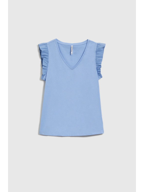 Moodo Dámské tričko Moodo s volány