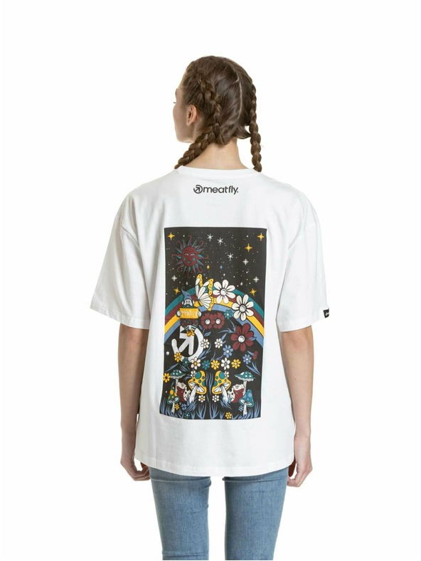 Meatfly Meatfly unisex tričko Dwarf White Dwarf