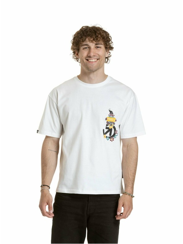 Meatfly Meatfly unisex tričko Dwarf White Dwarf