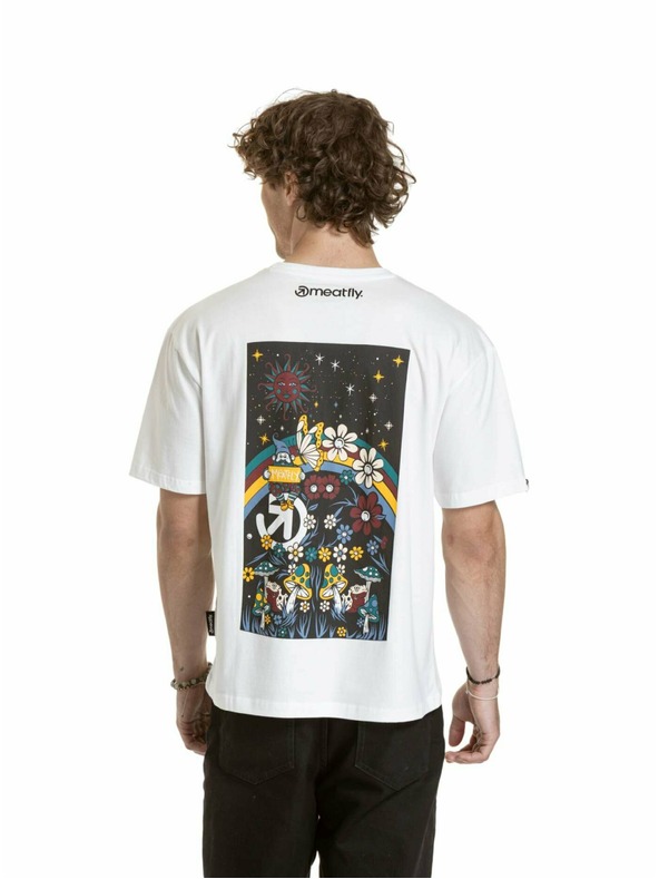 Meatfly Meatfly unisex tričko Dwarf White Dwarf