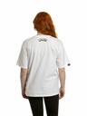 Meatfly Meatfly unisex tričko Carter 30 Groove White