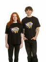 Meatfly Meatfly unisex tričko Carter 30 Groove Black