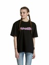 Meatfly Meatfly unisex tričko Domes Black Blured