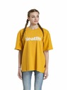 Meatfly Meatfly unisex tričko Domes Gold Bronze Blured | Hnědá