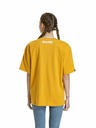 Meatfly Meatfly unisex tričko Domes Gold Bronze Blured | Hnědá