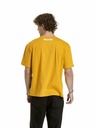Meatfly Meatfly unisex tričko Domes Gold Bronze Blured | Hnědá