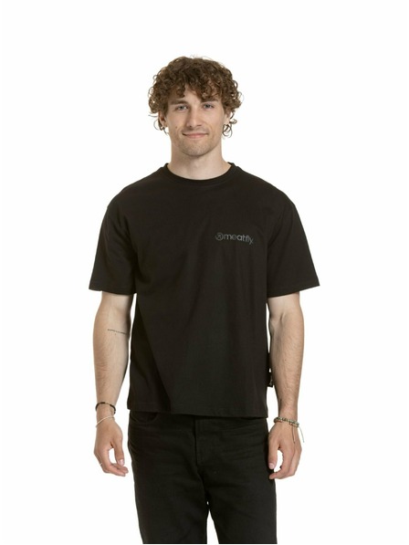Meatfly Meatfly unisex tričko Minimal Black