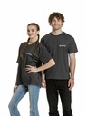 Meatfly Meatfly unisex tričko Minimal Charcoal Heather | Šedá