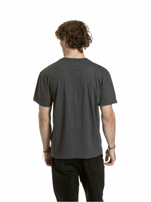 Meatfly Meatfly unisex tričko Minimal Charcoal Heather | Šedá