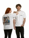 Meatfly Meatfly unisex tričko Carter 30 Fly White