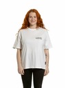 Meatfly Meatfly unisex tričko Carter 30 Fly White