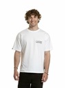 Meatfly Meatfly unisex tričko Carter 30 Fly White