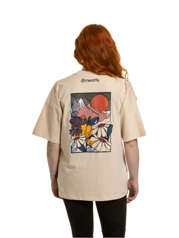 Meatfly Meatfly dámské tričko Vexey Sheepskin Flowers