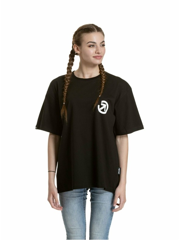 Meatfly Meatfly unisex tričko Cachuma Black Blured