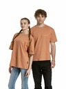 Meatfly Meatfly unisex tričko Minimal Cork | Hnědá