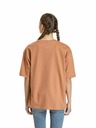 Meatfly Meatfly unisex tričko Minimal Cork | Hnědá