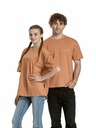 Meatfly Meatfly unisex tričko Minimal Cork | Hnědá