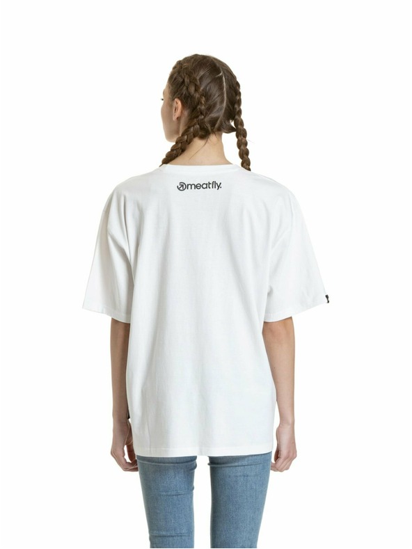 Meatfly Meatfly unisex tričko Junglist Blue Leaf