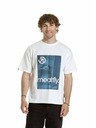 Meatfly Meatfly unisex tričko Junglist Blue Leaf