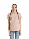 Meatfly Meatfly dámské tričko Ladies MF Logo Sepia Rose | Růžová