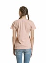 Meatfly Meatfly dámské tričko Ladies MF Logo Sepia Rose | Růžová