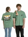 Meatfly Meatfly unisex tričko Cachuma Hedge Green Mountains