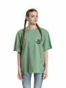 Meatfly Meatfly unisex tričko Cachuma Hedge Green Mountains