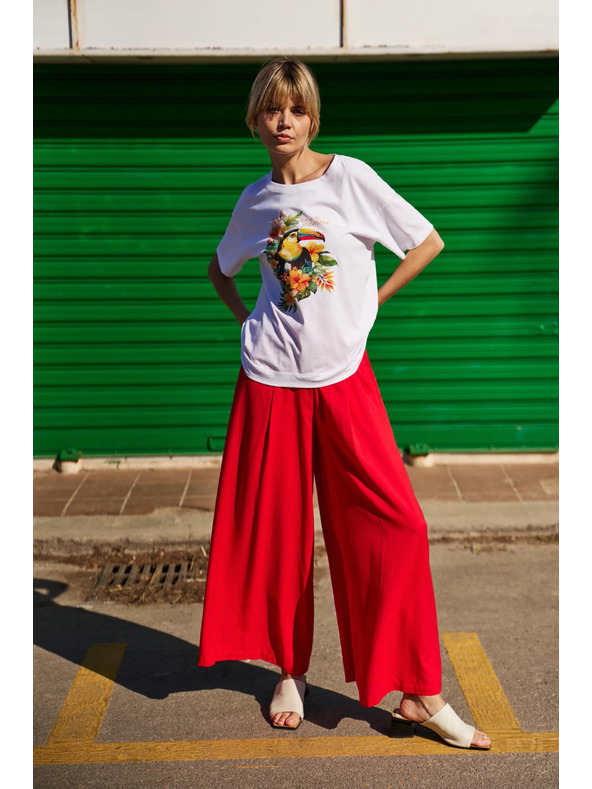 Moodo Dámské tričko Moodo – bílé