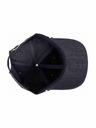 Meatfly Meatfly kšiltovka Dustin Flexfit Recycled Anthracite / White Decent Revital | Šedá | Velikost